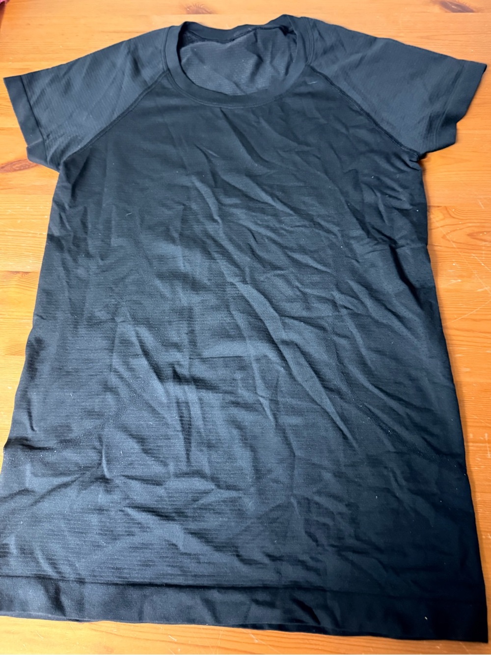 Lululemon Women’s Black Performance Short-Sleeve Shirt